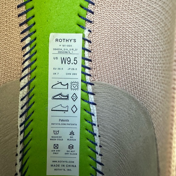 Rothys The Ballet Flat Ballerina Pink - Picture 4 of 8